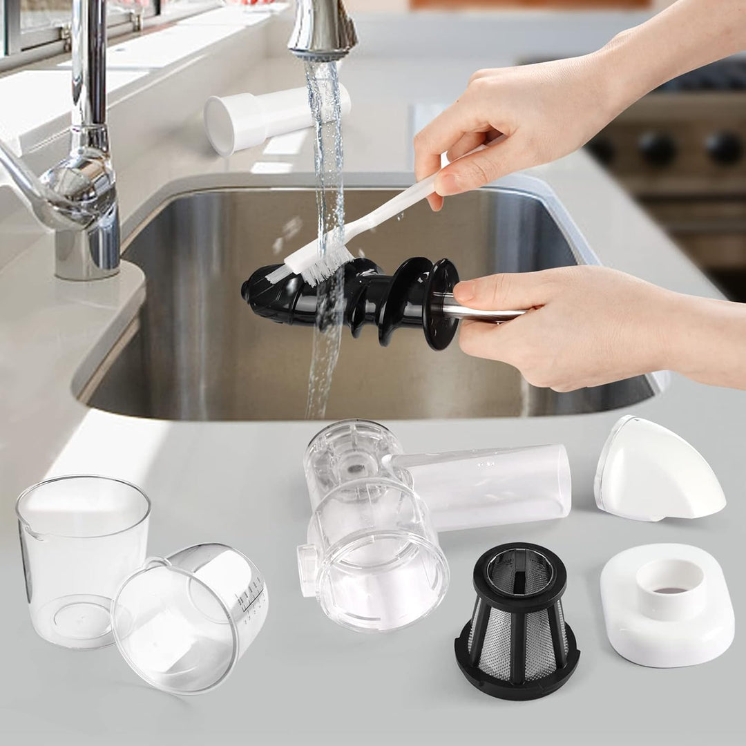 Gdrtwwh Entsafter Aufsatz für KitchenAid Ständermixer,Slow Juicer Zitrussaftpresse Zubehör, Kau-Ents