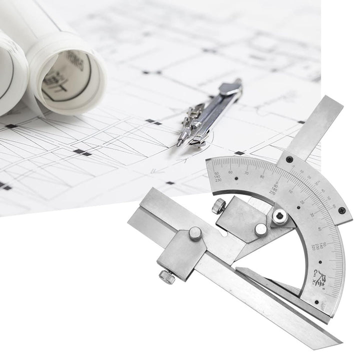 Universal-Winkelmesser, Universal-Winkelmesser 0 Bis 320 ° Präzisions-Winkelmesslineal-Werkzeuge, Ka