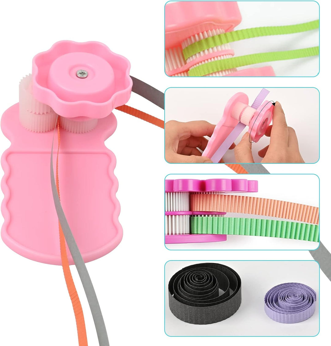 YURROAD Quilling Werkzeug Set für Quilling Papier, 19pcs Quilling Zubehör mit Quilling Tool Stift Qu