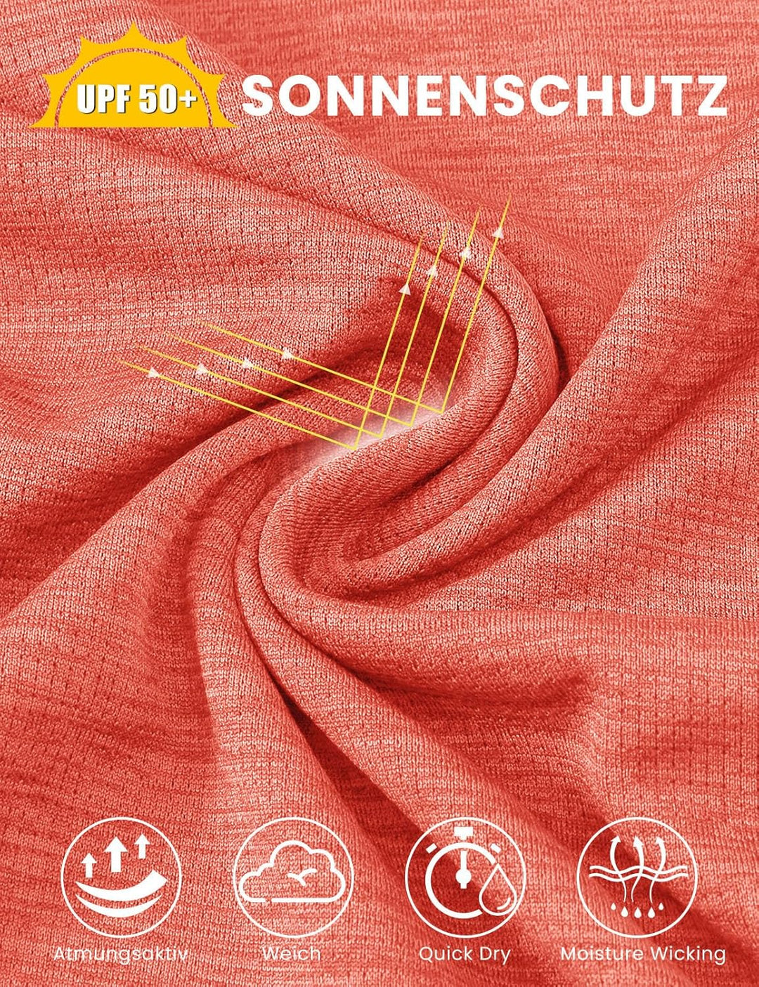 donhobo Damen Sport Shirt Langarm Laufshirt Pullover Sweatshirts Fitness Hoodies Running Yoga Tops m