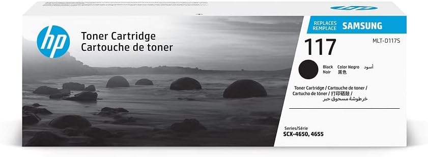 HP MLT-D117S/ELS (SU852A) Original Toner Schwarz (Kompatibilität: SCX-4655F, SCX-4655FN)