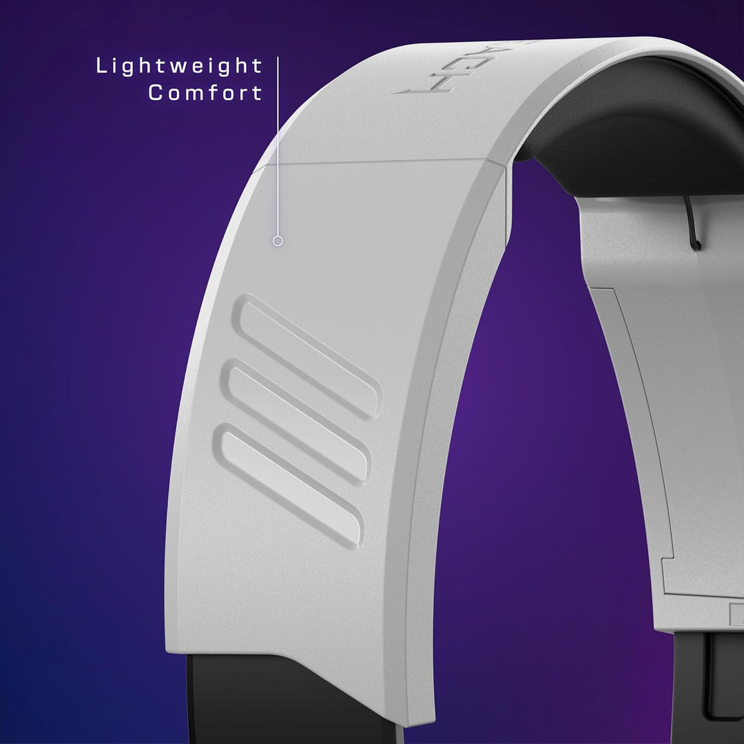 Turtle Beach Recon 70 Konsole Weiss Playstation Universell Einsetzbares Gaming-Headset for PS5, PS4,