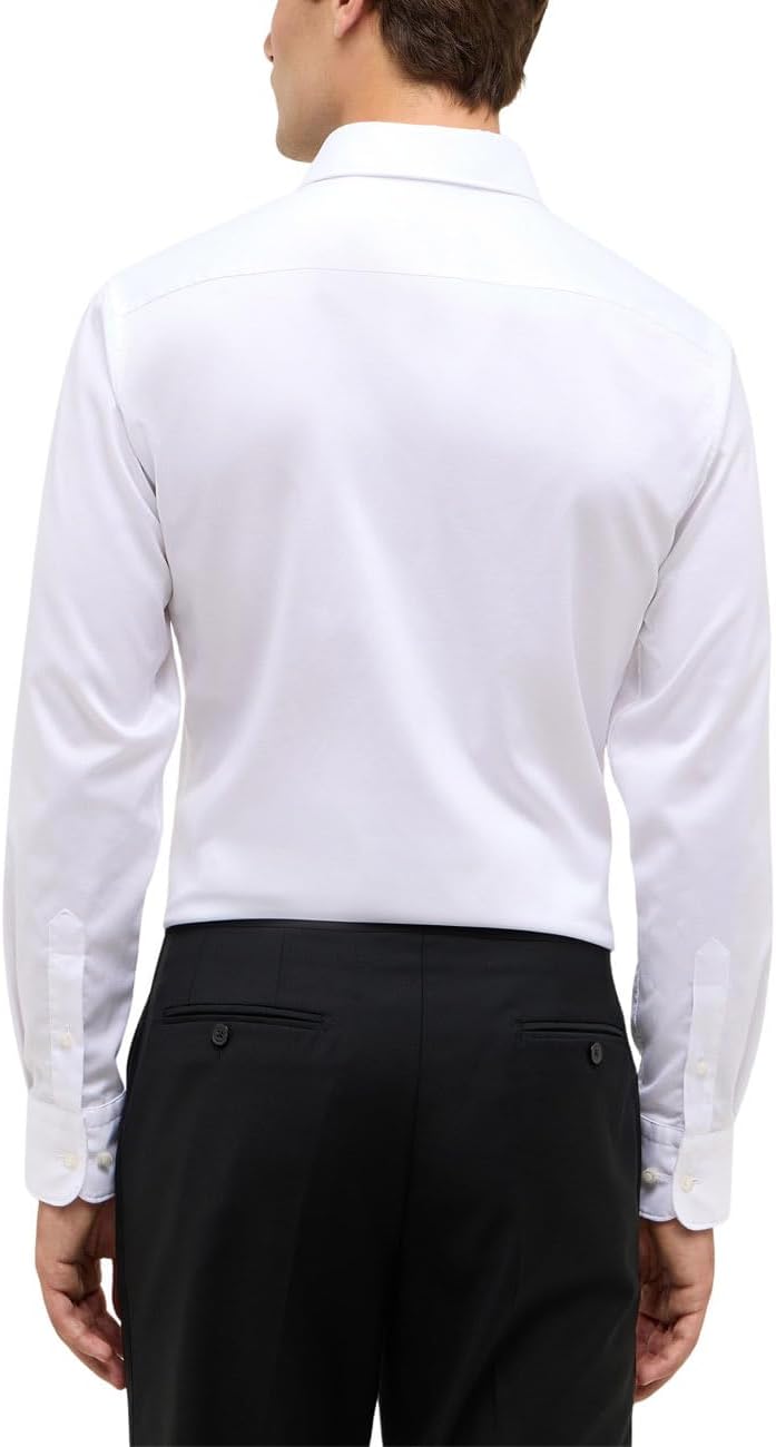 eterna Herren Soft Luxury Shirt Slim FIT 1/1 weiss 40_H_1/1