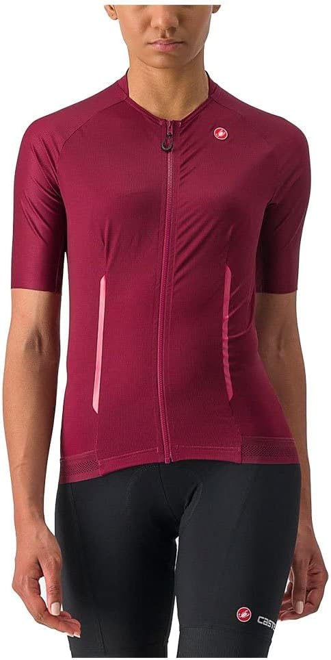 CASTELLI Damen Endurance W Jersey T-Shirt M Bordeaux, M Bordeaux