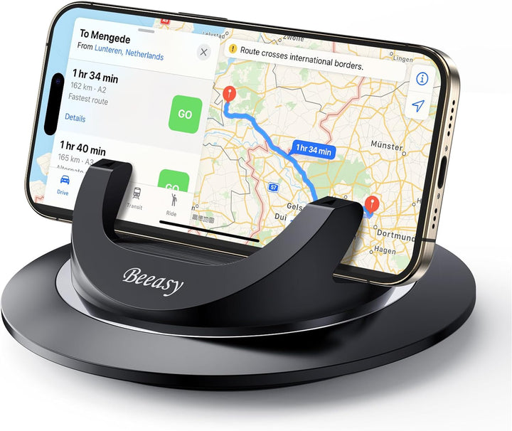 Beeasy Handyhalterung Auto, Handy Halterung Auto Armaturenbrett Kfz Handyhalter 360° Drehbar Autohal