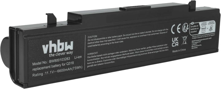 vhbw Akku kompatibel mit Samsung E1-, E2-, E3-, E4-, NP-, P-, Q-, R-Serie Laptop Notebook ersetzt AA