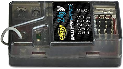 Carson 500500055 500500055-FS 3K Reflex Wheel Pro 3 LCD 2.4 Bec,Tamiya KIT kompatibel, Modellbau, Zu