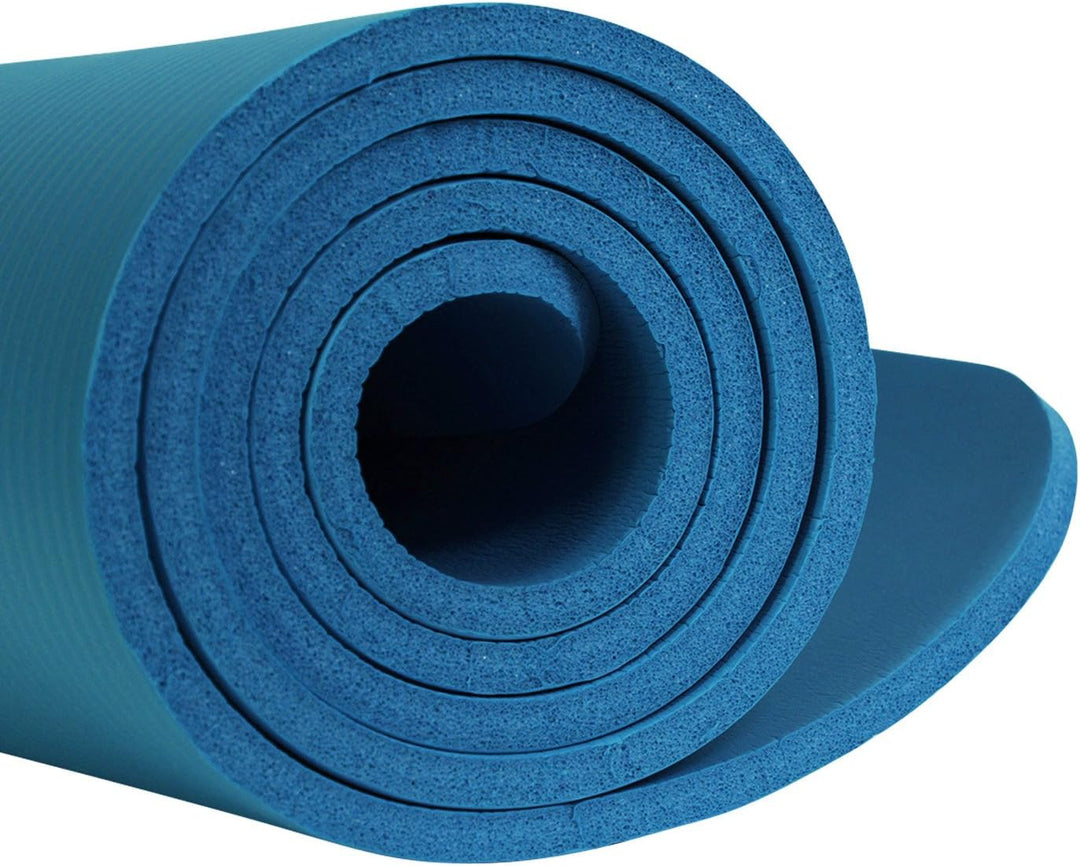 XXL Yogamatte Pilates-Matte Gymnastikmatte Fitnessmatte Fitnessmatte mit Tragegurt Phthalatfrei SGS-