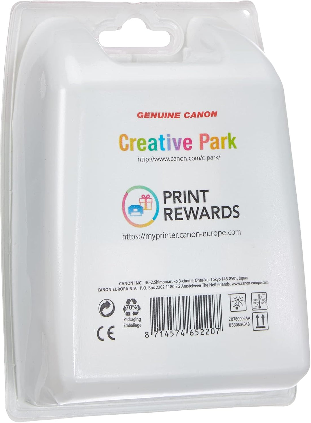 Canon PGI-580 BK / CLI-581 BK/C/M/Y Druckertinte - Pigment- und Farbstofftinte Multipack für PIXMA T