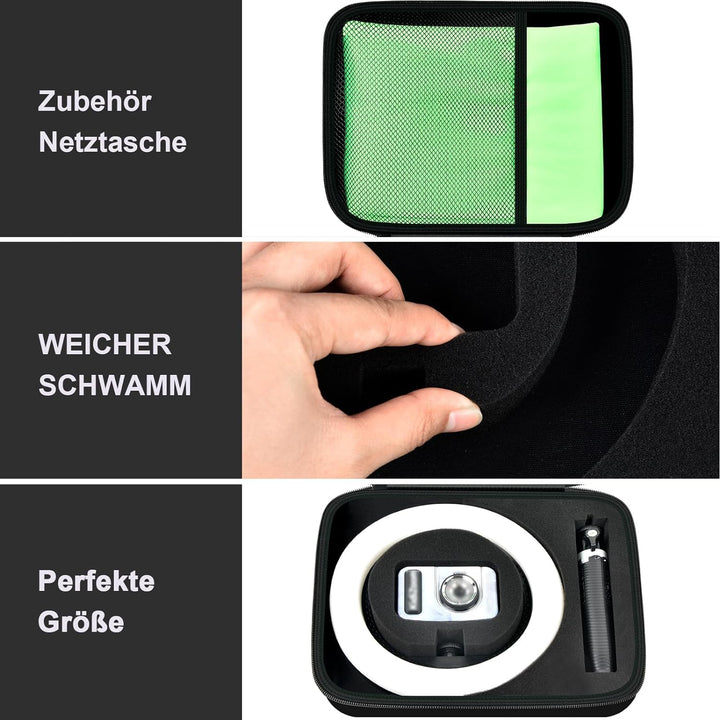 PAIYULE Tasche für VTech für KidiZoom Video Studio Pro, Digitalkamera Lagerung Holder für Kinder, Ki