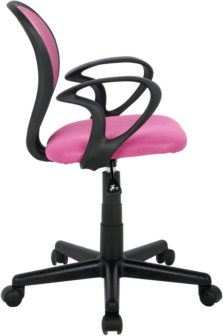 SixBros. Bürostuhl,Schreibtischstuhl, Drehstuhl für’s Büro oder Kinderzimmer, stufenlos höhenverstel