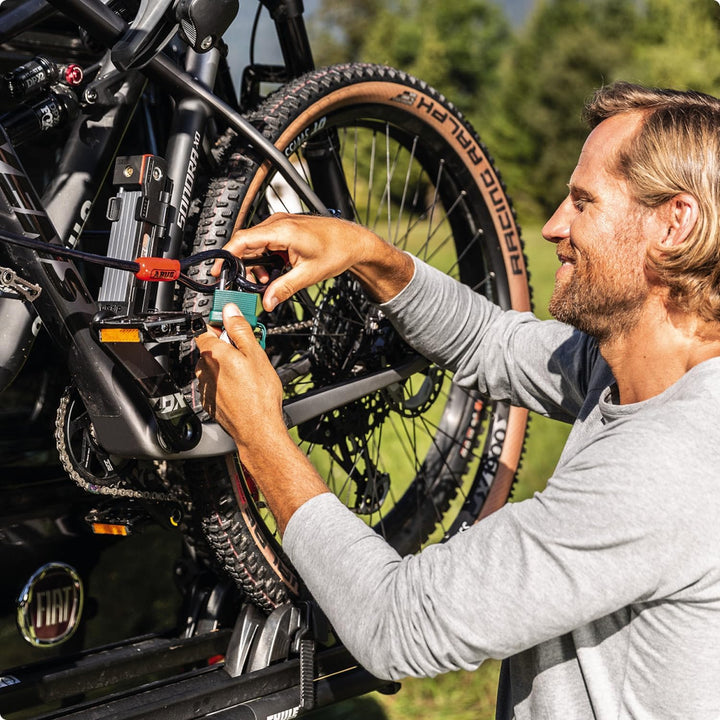ABUS Schlaufenkabel Cobra 10 - Stahlseil mit Kunststoff ummantelt - Sicherung für Fahrrad- und Motor
