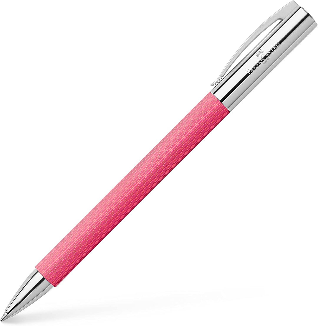 Faber-Castell 149619 - Dreh-Kugelschreiber AMBITION OpArt, Pink Sunset