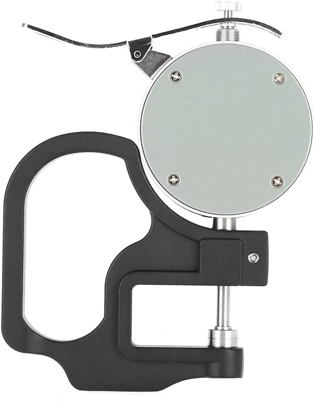 Digitales Dickenmessgerät für Papier Ledertuch Draht Messwerkzeug 0-12,7 mm Messbereich (Genauigkeit
