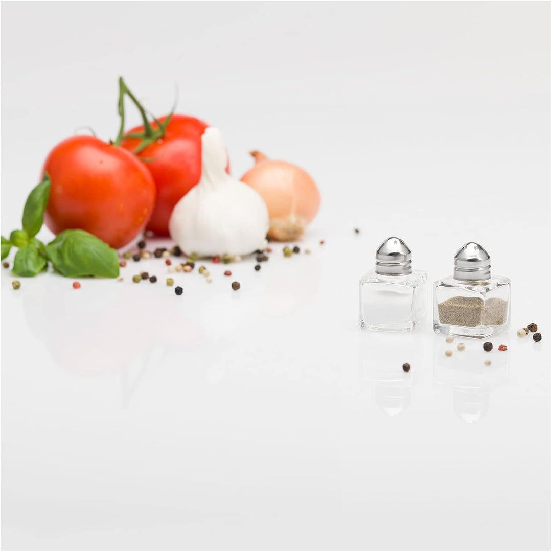 Westmark Mini-Universalstreuer-Display, Inhalt: 24 Streuer, Fassungsvermögen: je 15 ml, Glas/Rostfre