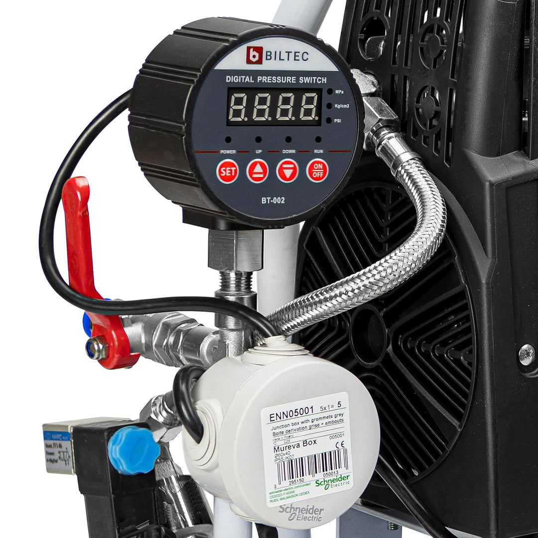 BILTEC - Digitale Vakuumschalter für präzise Vakuumregelung - Ideal für Holzarbeiten und Epoxy-Lamin
