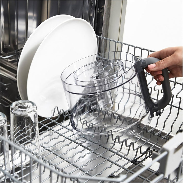 Kenwood MultiPro OneTouch FDM73.850SS – 3-in-1 Kompakt-Küchenmaschine & Mixer, 12 Zubehörteile, 6 Au