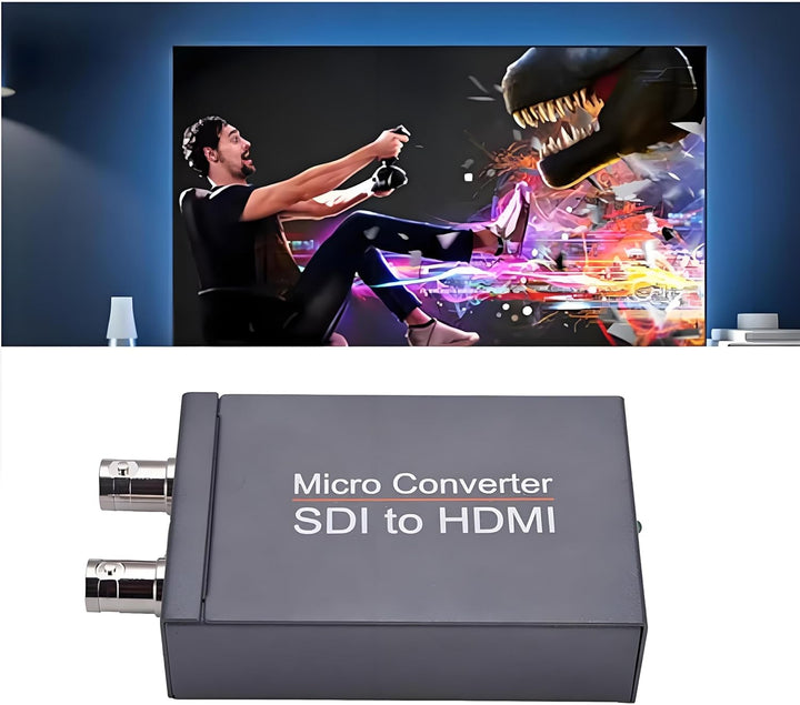 Queen.Y Micro-Konverter SDI auf HDMI Wandler 3G SDI HD SDI auf HDMI Adapter 1080P Schnelle Signalübe