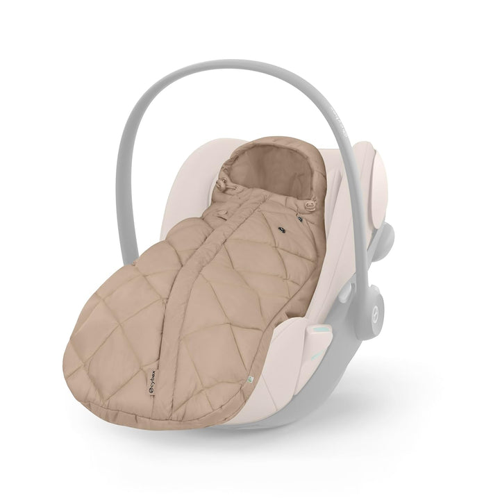 CYBEX Gold Fusssack Snøgga Mini 2, Für Babyschalen, Ab Geburt bis ca. 24 Monate, TOG 4, Warme Füllun