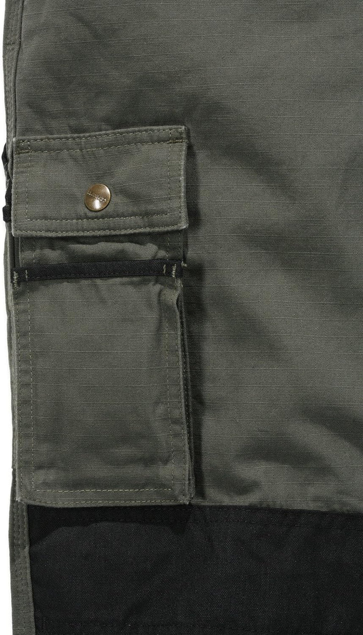 Carhartt Herren Ripstop-Hose mit Mehreren Taschen Hose (1er Pack) 38W / 32L Moss, 38W / 32L Moss