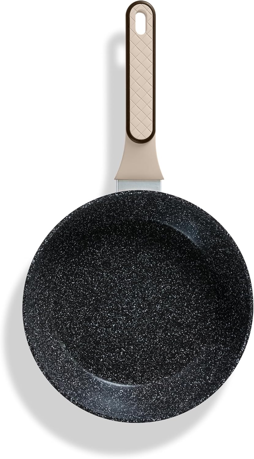 STONELINE Pfannen und Töpfe Set 11-teilig, Topfset mit Deckel, Kochtopf Pfanne Induktion, Für alle H