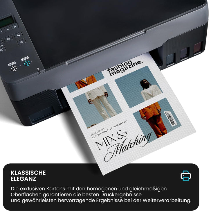 Netuno 50x Weiss Struktur-Papier leinen-geprägt DIN A3 297x 420 mm 246g Elfenbeinkarton Ultraweiss L