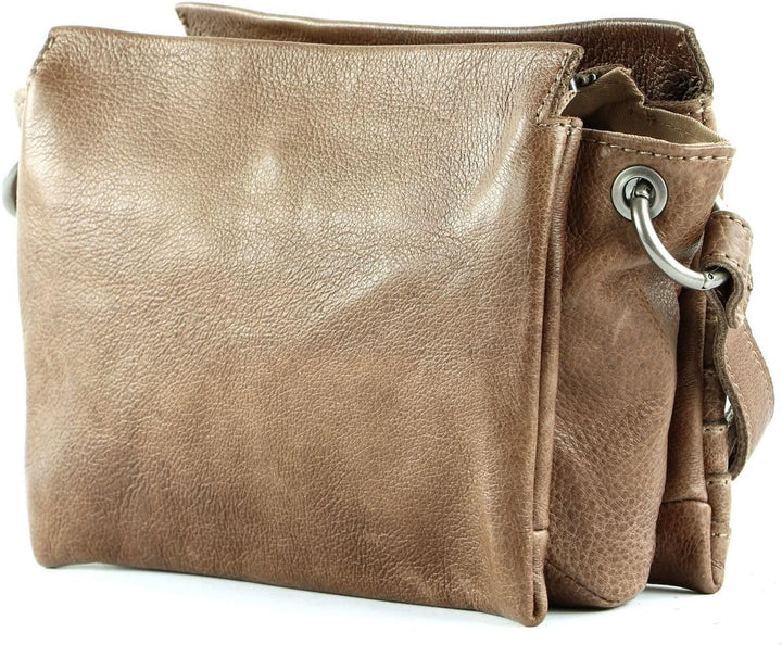 FREDsBRUDER Umhängetasche Sky mit Ziernähten Einheitsgrösse Hazelnut, Einheitsgrösse Hazelnut