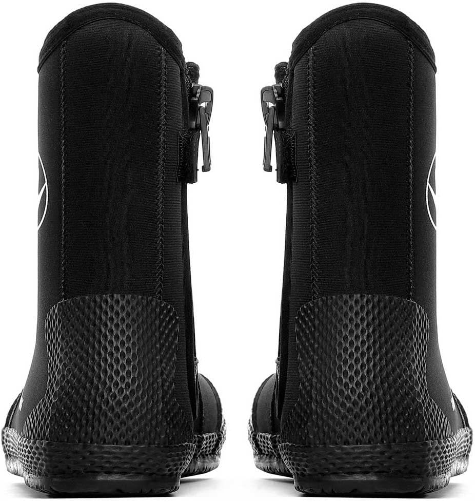 Aqua Lung Superzip Ergo II Neoprenfüssling schwarz/blau 5mm 47, 47