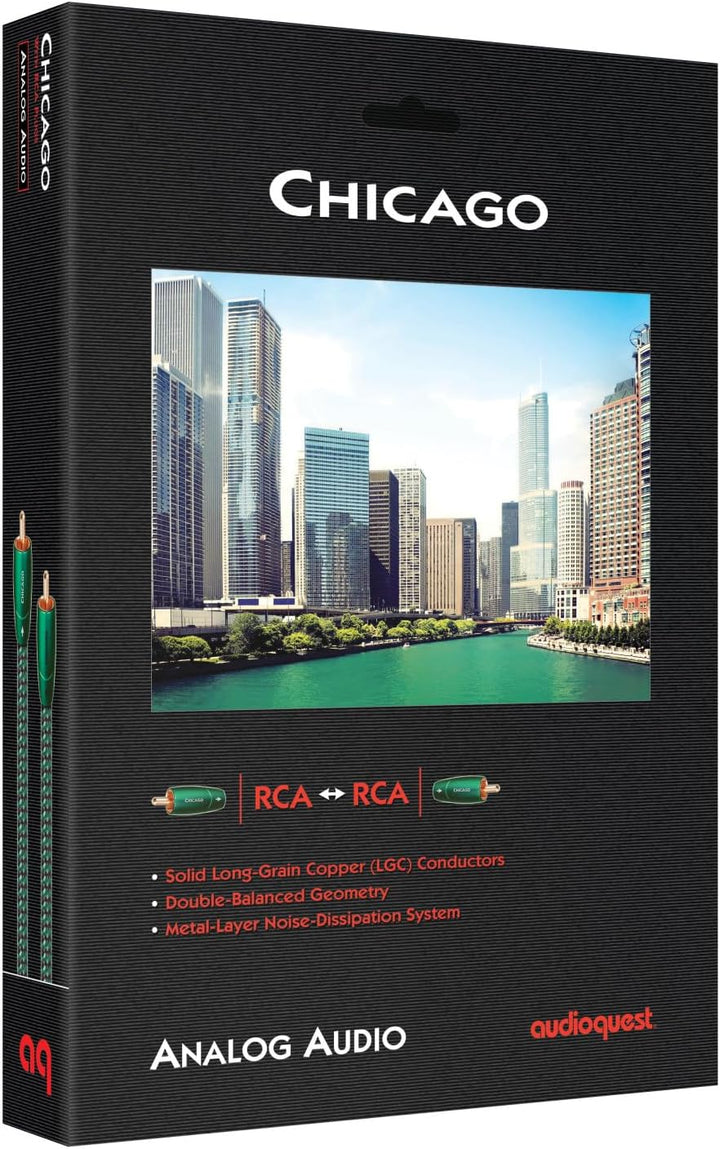 AudioQuest Chicago RCA RCA 3 m (Paar) 3.00 m, 3.00 m