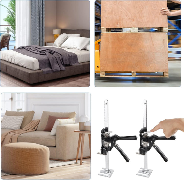 DBREAKS Arbeitssparender Arm, 2 Pcs Arm Handwerkzeug Heber, Keramikfliesen Höhenregler, Multifunktio