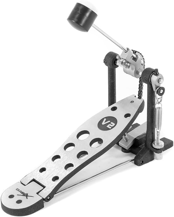 GEWA Fussmaschine PD-100-V2 Doppelsäule, schwarz, pulverbeschichtet, stufenlos einstellbare Federauf