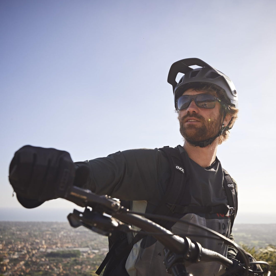 ABUS MTB-Helm MoDrop MIPS - robuster Fahrradhelm mit Aufprallschutz für Mountainbiker - individuelle