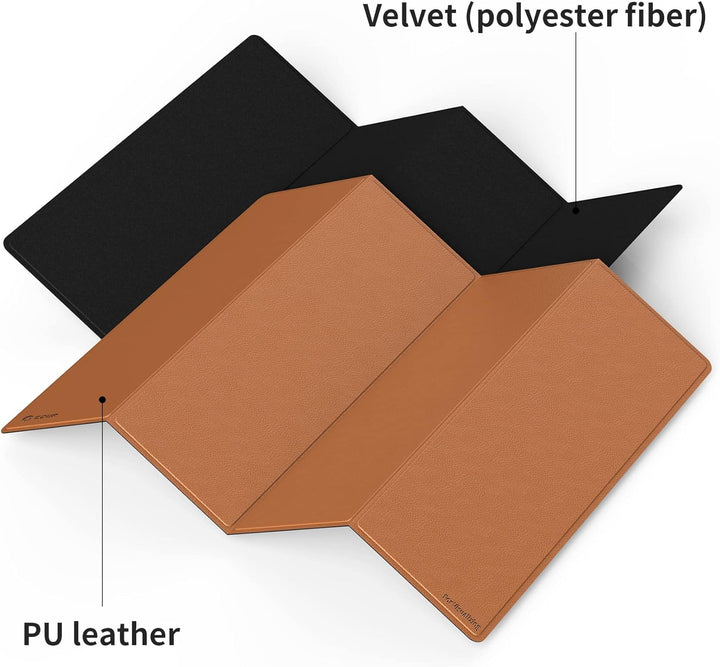 CZUR Doppelseitige Matte für Fancy S Pro, DIN-A3 Matte aus PU & Samt-Material, Faltbarer Scanhelfer