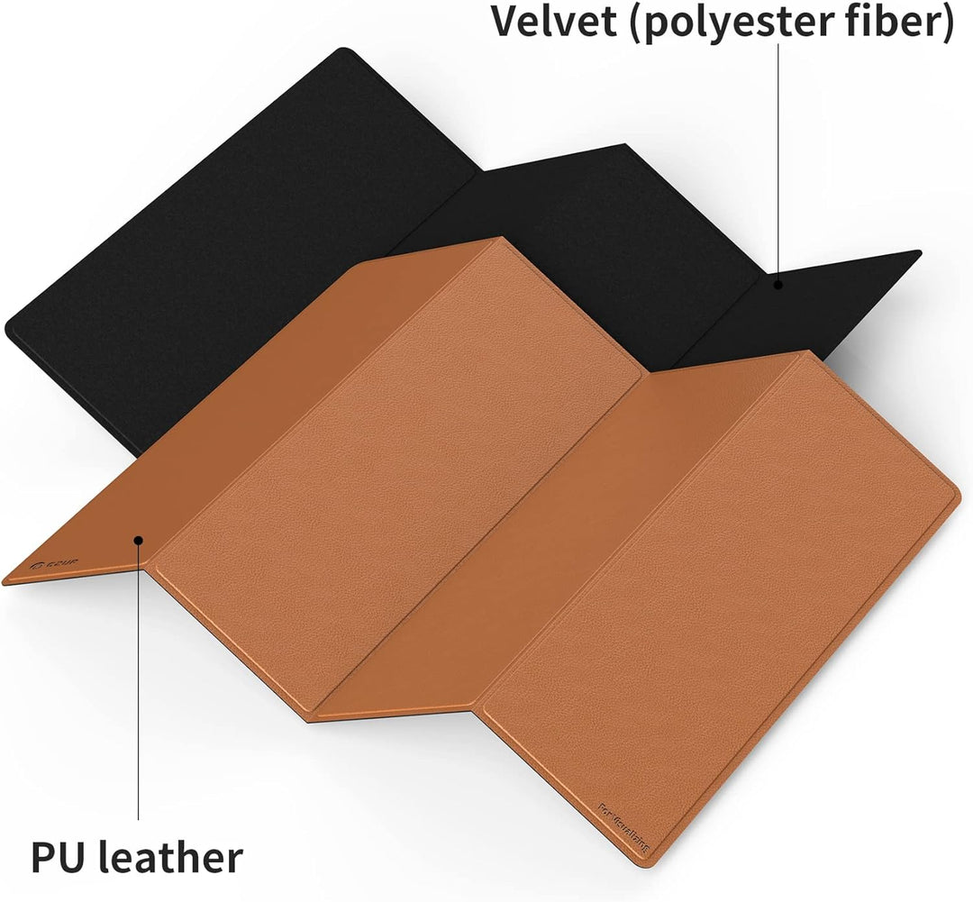 CZUR Doppelseitige Matte für Fancy S Pro, DIN-A3 Matte aus PU & Samt-Material, Faltbarer Scanhelfer