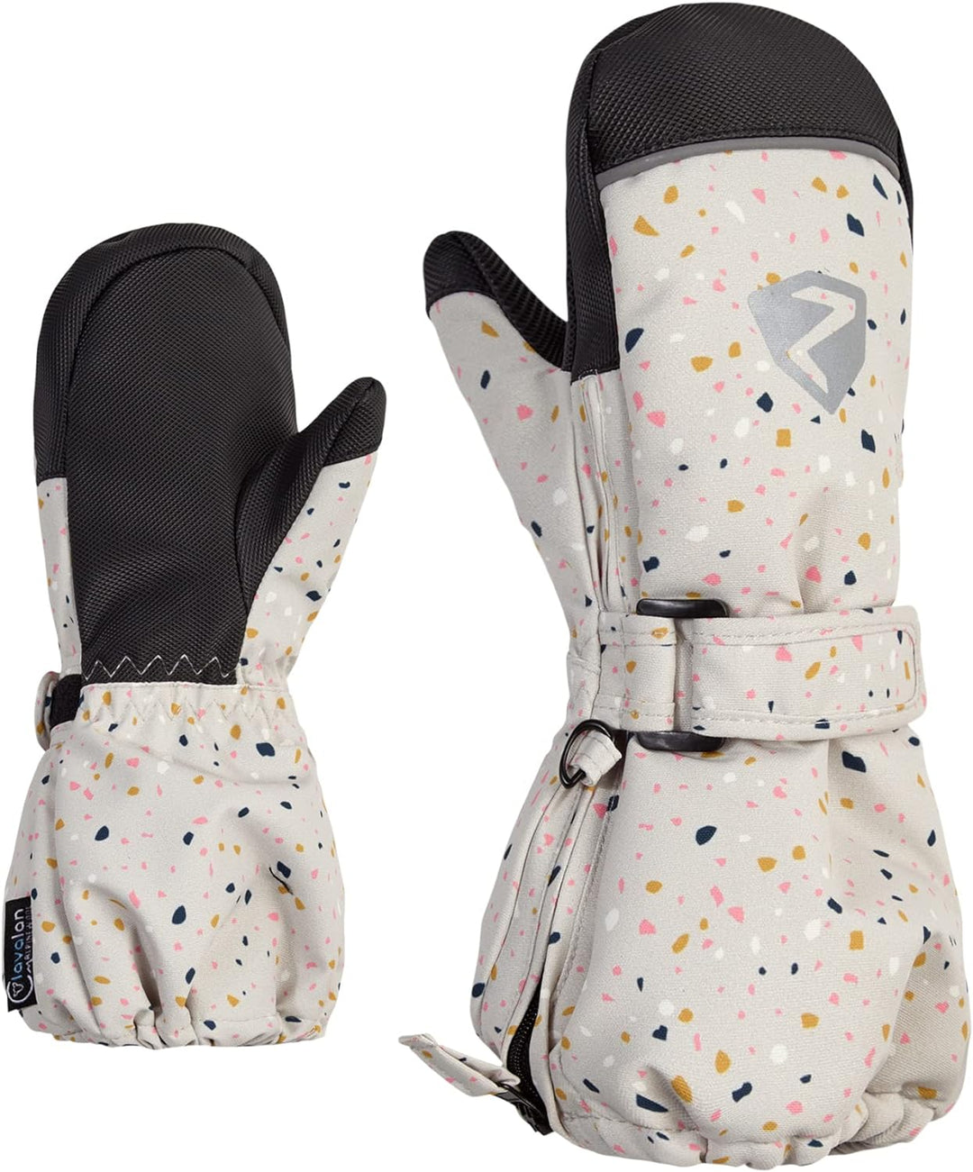 Ziener Unisex Baby Lanup Ski-Handschuhe/Wintersport | wasserdicht, extra warm, Wolle 80cm terazzo pr