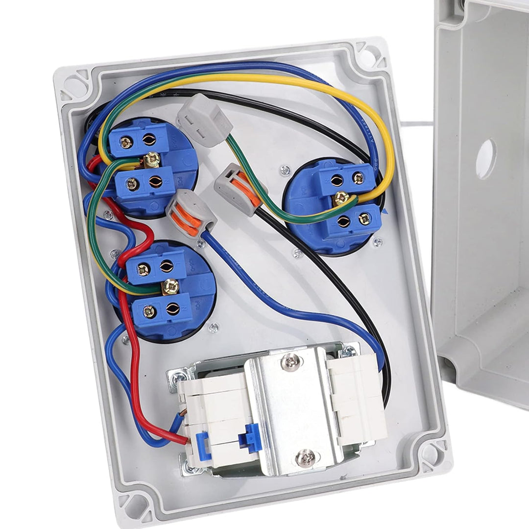 Wasserdichte Steckdose, sichere Arbeitssteckdose 200-250V Standardausführung mit 230V 40A 1P+N RCD f