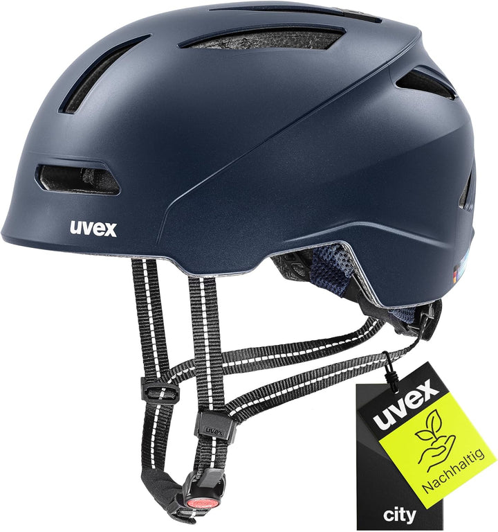 uvex urban Planet - nachhaltiger Fahrradhelm für Damen und Herren 58-61 cm Single deep space matt, 5