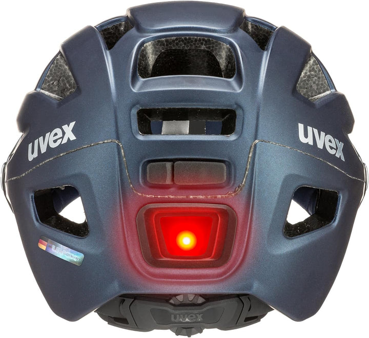uvex Finale Visor V - sicherer City-Helm für Damen und Herren - mit selbsttönendem Visier - inkl. LE