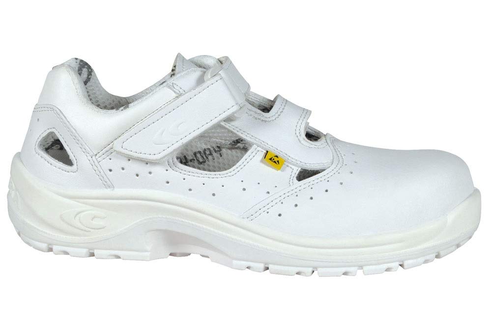 Cofra Sicherheitssandalen Specials Servius S1 ESD SRC, Grösse 37, weiss, 10190-000 37 EU, 37 EU