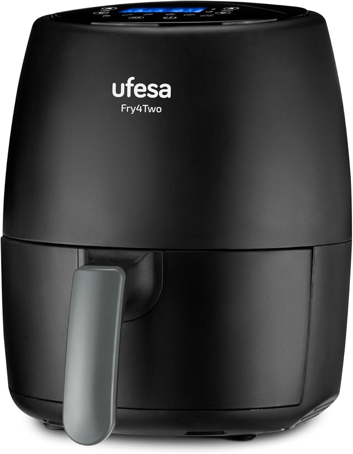 Ufesa Fry4two Heissluftfriteuse, 2L, 6 Programme, 1200W, Timer, Temperatur 80ºC - 200ºC, BPA-frei, A