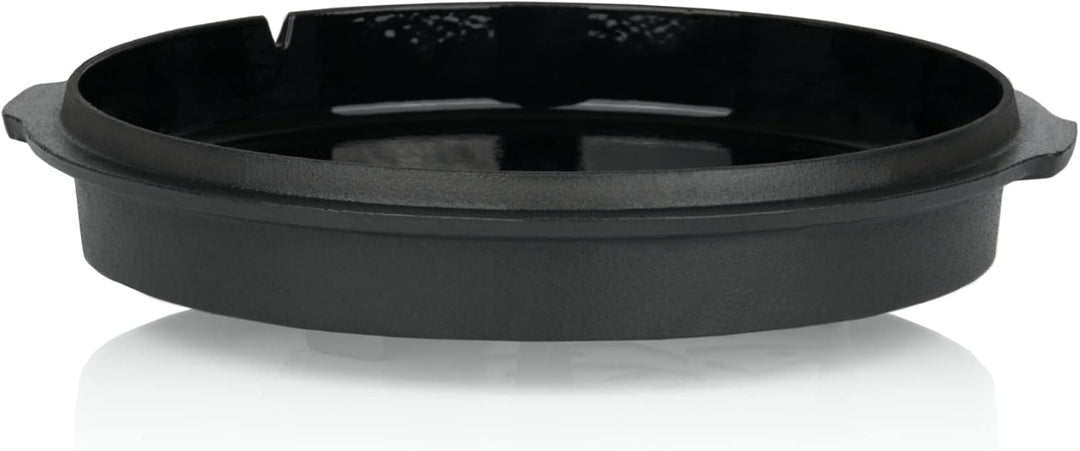 BBQ-Toro Dutch Oven Emaille Serie | Emailliert 4,2 Liter | Gusseisen Kochtopf mit Füssen | Bräter mi