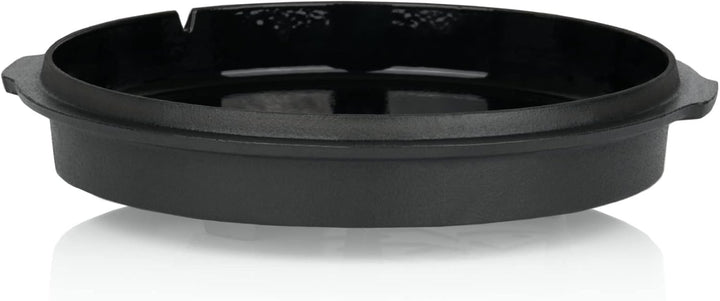 BBQ-Toro Dutch Oven Emaille Serie | Emailliert 4,2 Liter | Gusseisen Kochtopf mit Füssen | Bräter mi