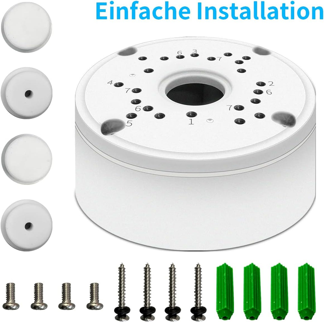 (Kamera-Anschlussdose) wasserdichte Anschlussdose für Überwachungskamera, Überwachungskamera-Montage