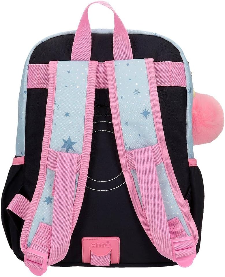 Enso Dreams Come True Vorschulrucksack, anpassbar an Trolley, mehrfarbig, 25 x 32 x 12 cm, Polyester