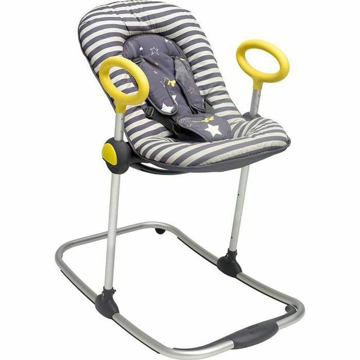 BÉABA, BabyWippe Up & Down I, Durch einfachen Druck verstellbar , 4 Höhenstufen, 3 Neigepositionen,