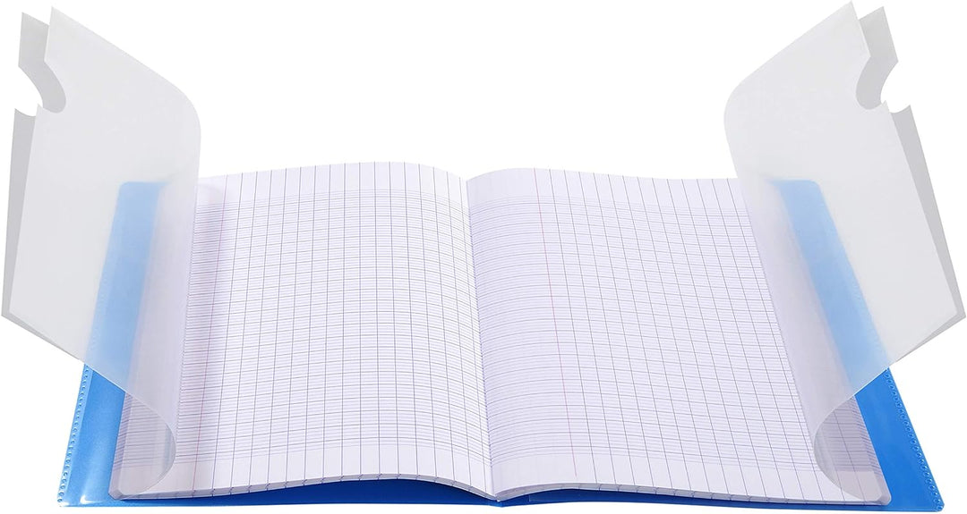 Clairefontaine 981490AMZC- Set mit 9 Heften Koverbook, 48 Blatt, DIN A4+, 24 x 32cm, 90g, französisc
