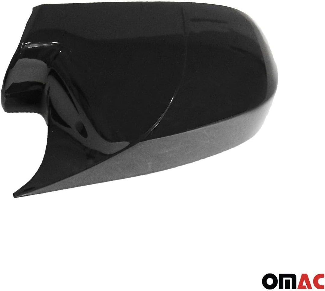 Spiegelabdeckung Spiegelkappen kompatibel mit Audi A3 S3 RS3 2008-2013 Piano Schwarz 2x