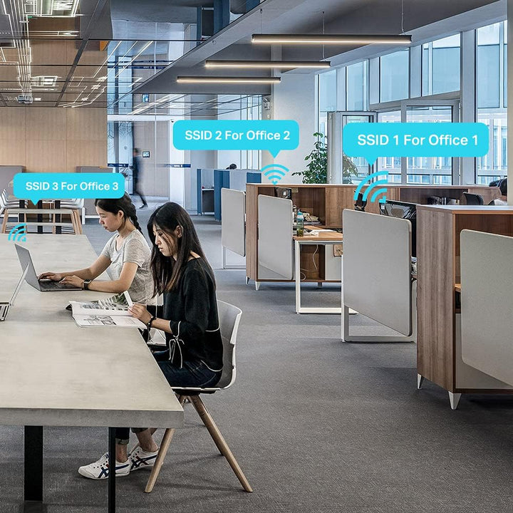 TP-Link TL-WA1201 WLAN Dualband Access Point 1267Mbit/s (867Mbit/s 5GHz + 400Mbit/s 2,4GH, Unterstüt