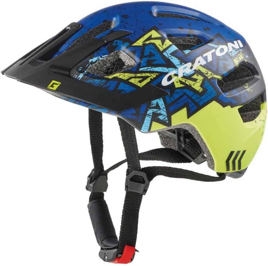 Cratoni Helmets Unisex – Erwachsene Maxster Pro Fahrradhelm, wildes blau, S/M (51-56 cm)