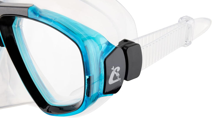 Cressi Focus - Schnorchelmaske, Einstellbar Schnorchelset Erwachsene, Taucherbrille Kinder und Tauch
